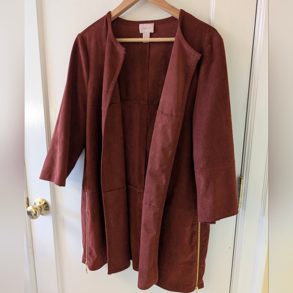 Chico's Jackets & Blazers - Chico's Brown Jacket - Large